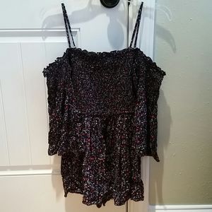 Floral romper Size M